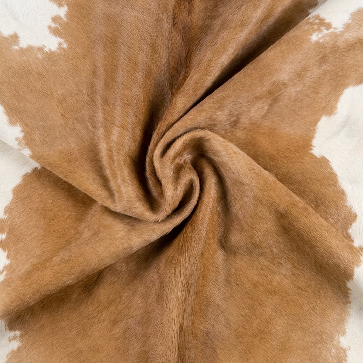 Peau de vache Hereford brun et blanc - image 5