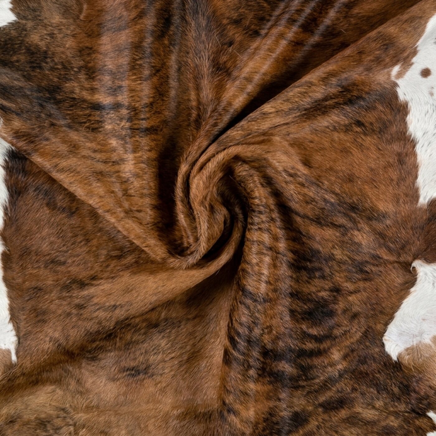 Peau de vache Normande brune - image 5