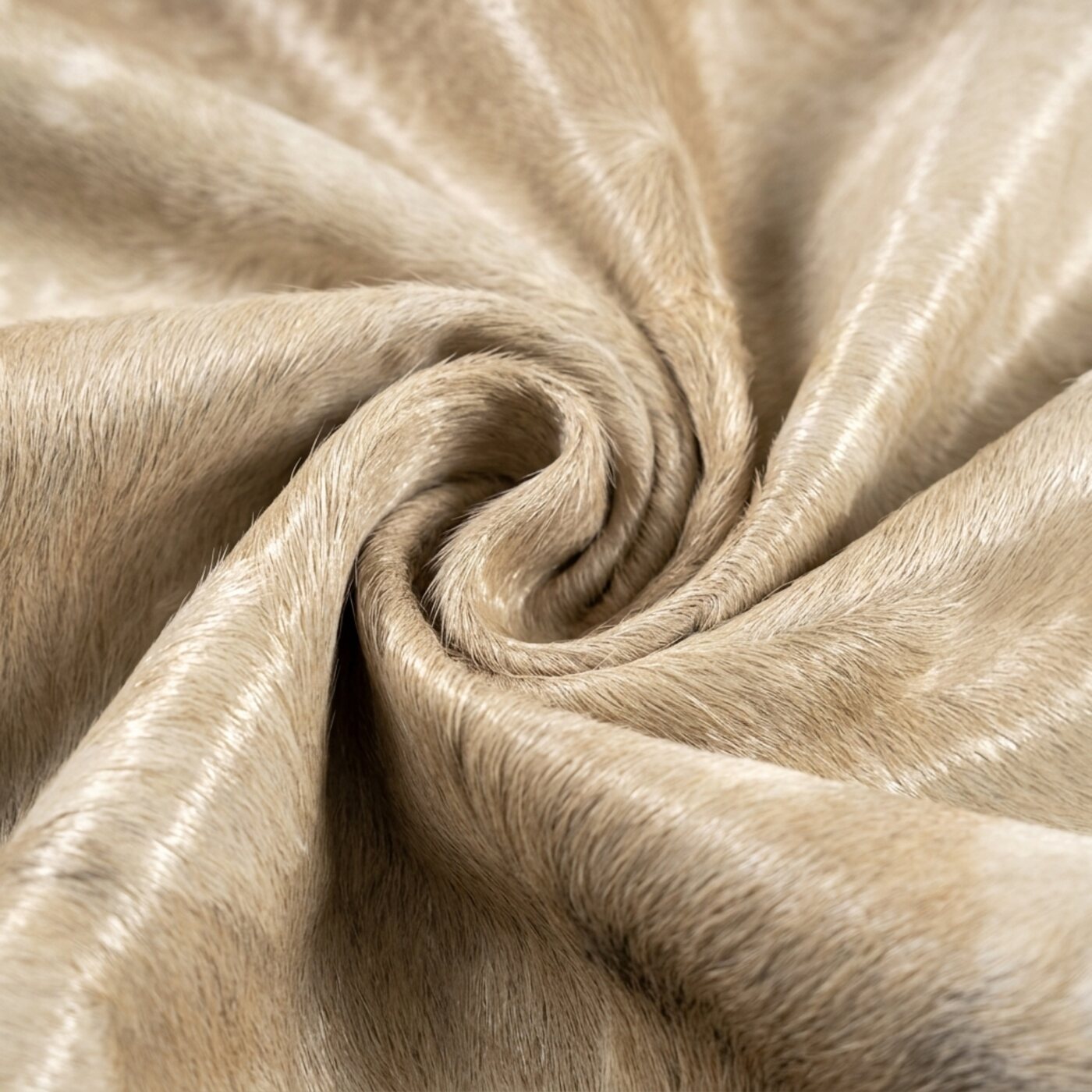 Peau de vache Champagne Taupe - image 5