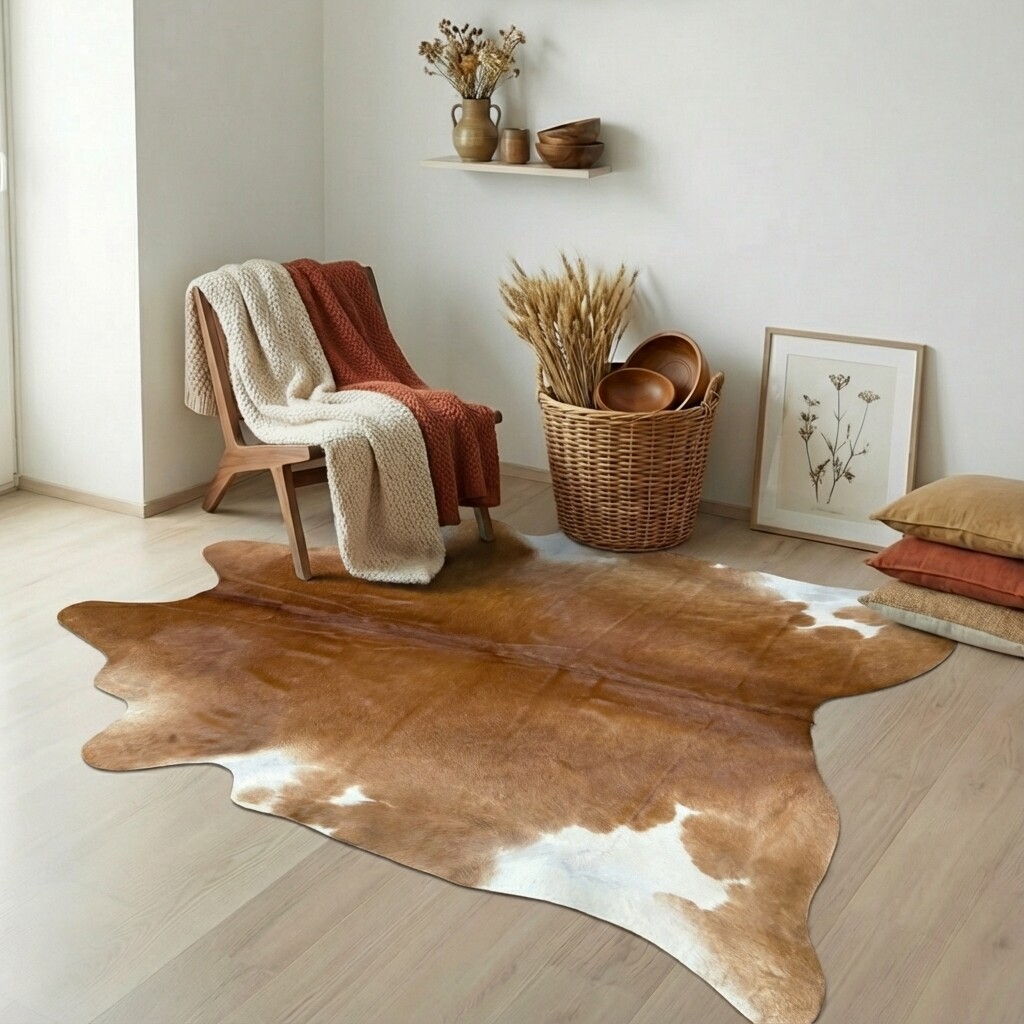 Tapis en peau de vache 225x202 cm XL (Grand) - image 1