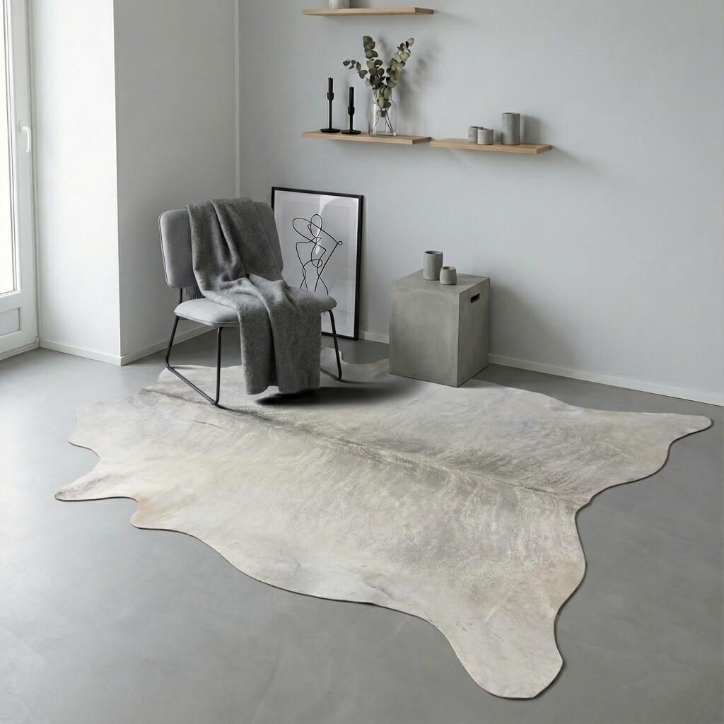 Tapis en peau de vache 242x230 cm XXL (Extra Grand) - image 1