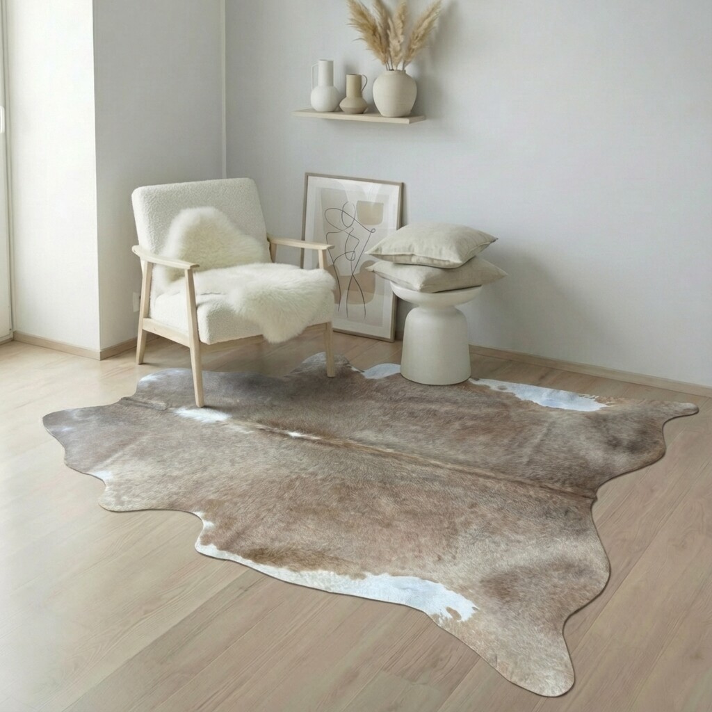 Tapis en peau de vache 233x219 cm XL (Grand) - image 1