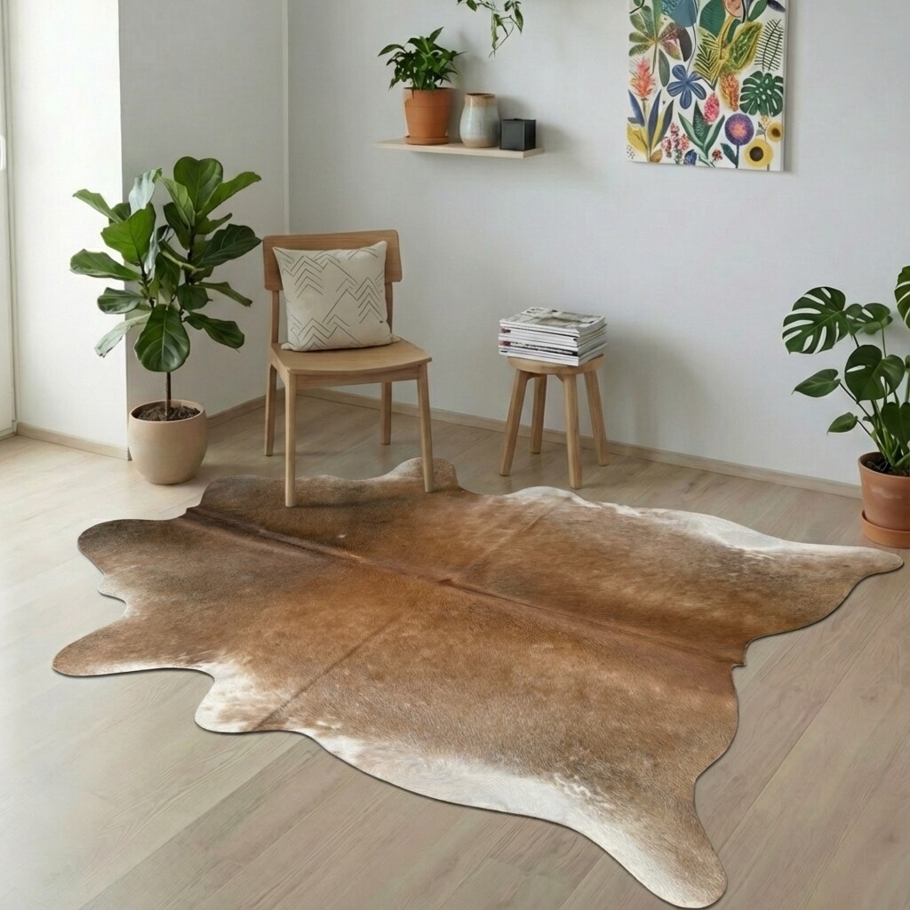 Tapis en peau de vache 231x203 cm XL (Grand) - image 1