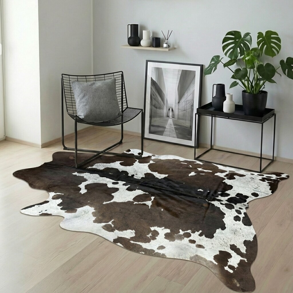 Tapis en peau de vache 224x196 cm XL (Grand) - image 1