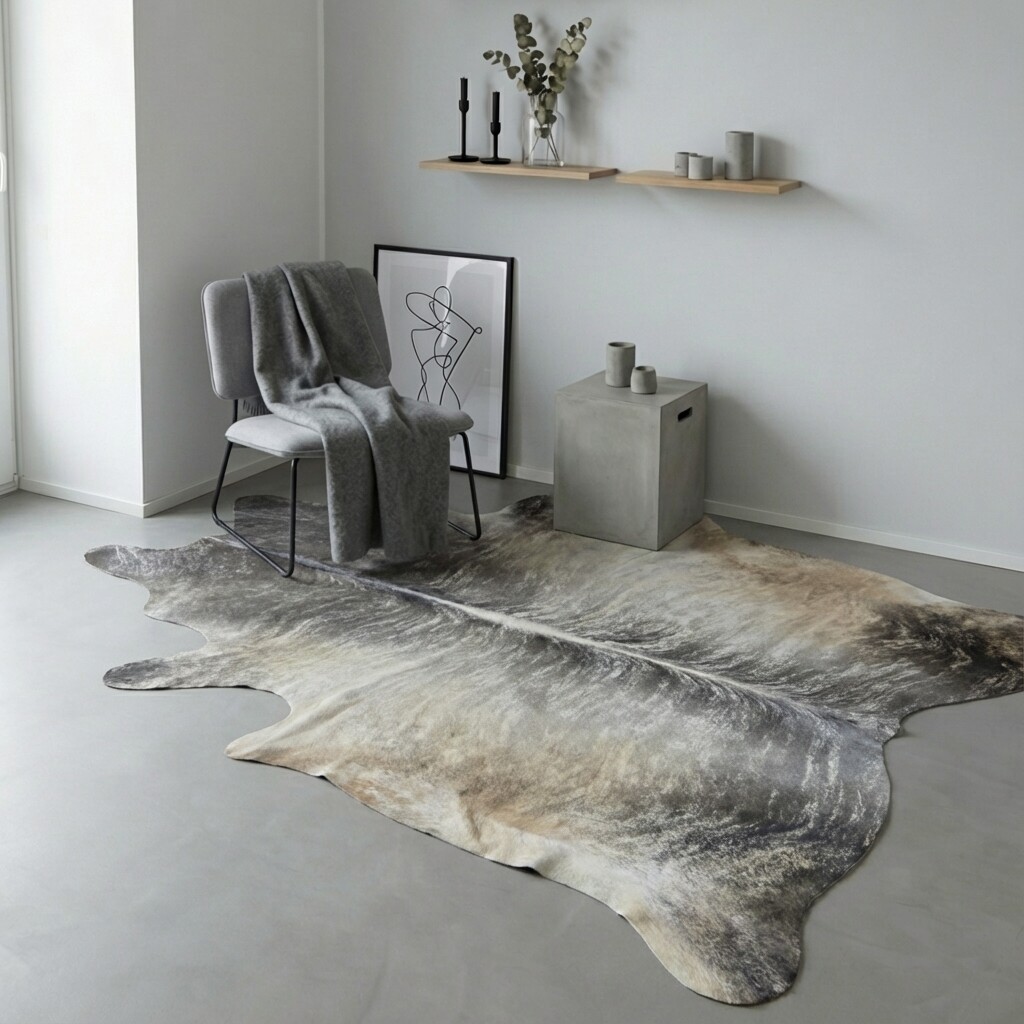Tapis en peau de vache 233x196 cm XL (Grand) - image 1