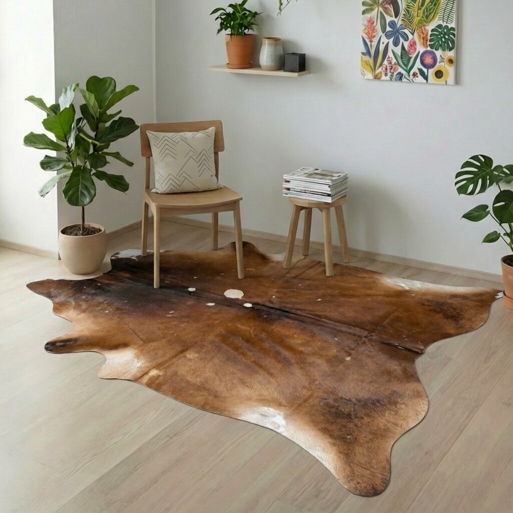 Tapis en peau de vache 227x202 cm XL (Grand) - image 1