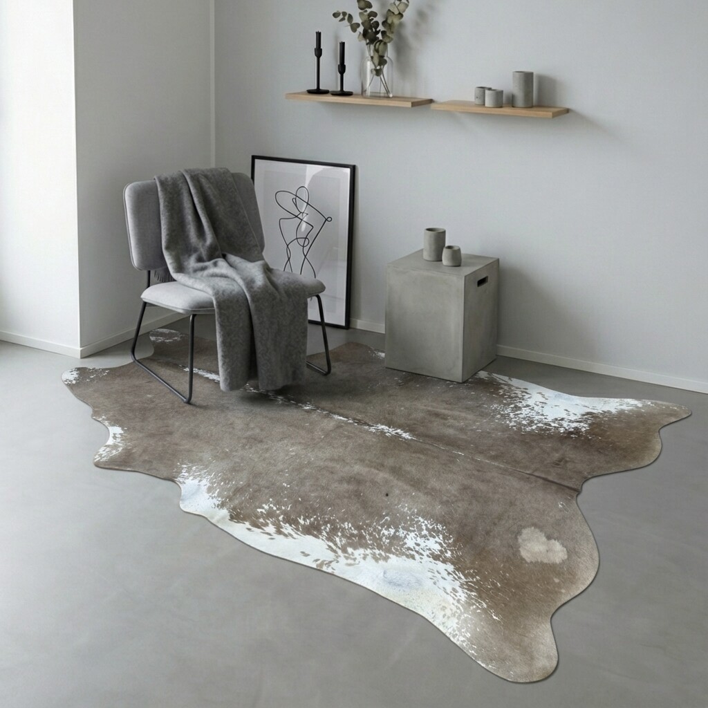 Tapis en peau de vache 227x214 cm XL (Grand) - image 1