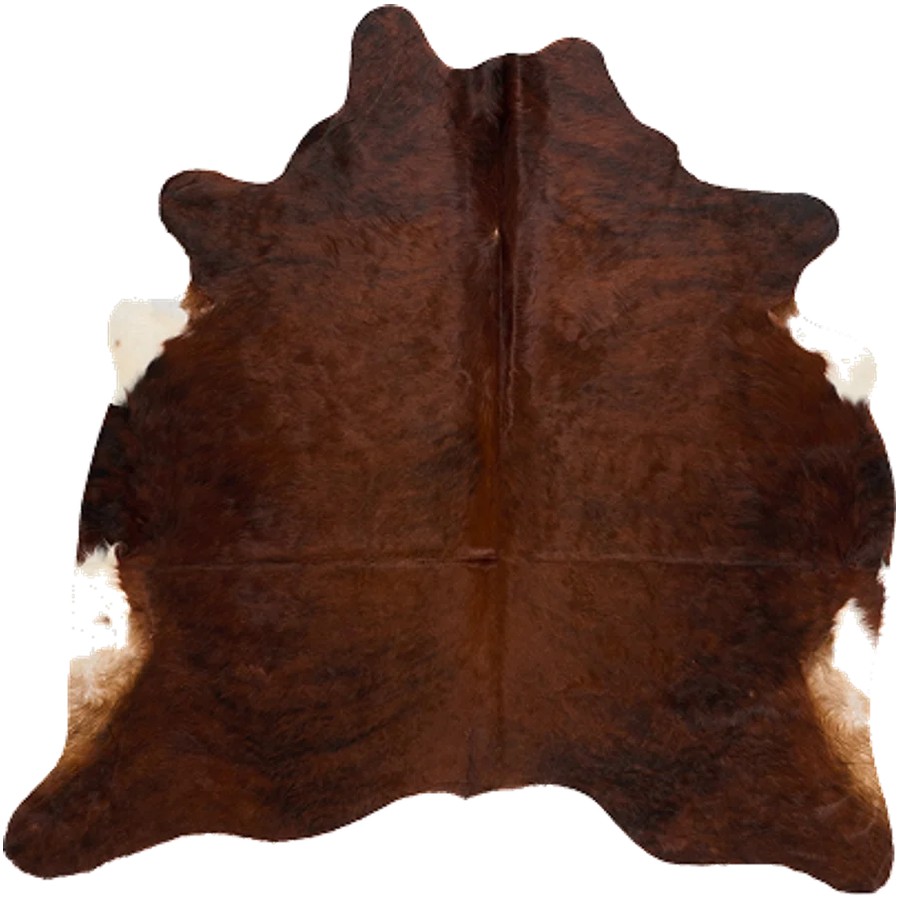 Tapis en peau de vache 191x191 cm - image 1
