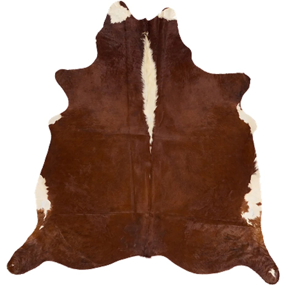 Tapis en peau de vache 247x238 cm