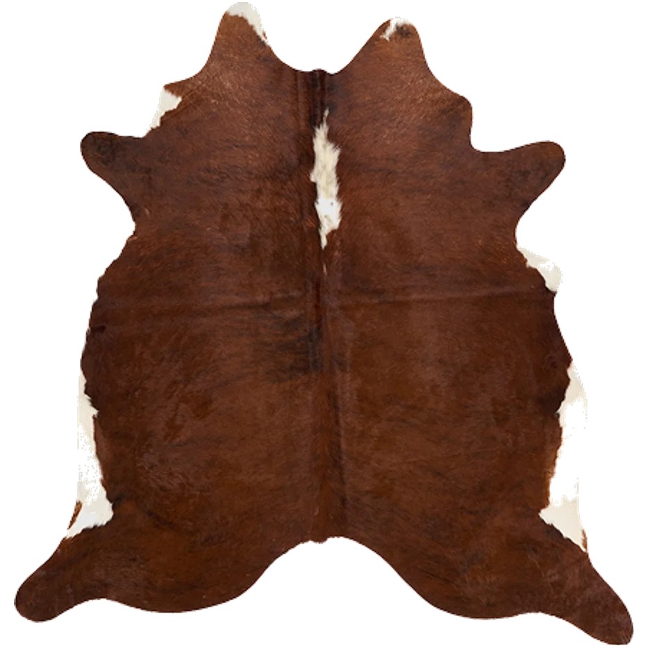 Tapis en peau de vache 246x237 cm