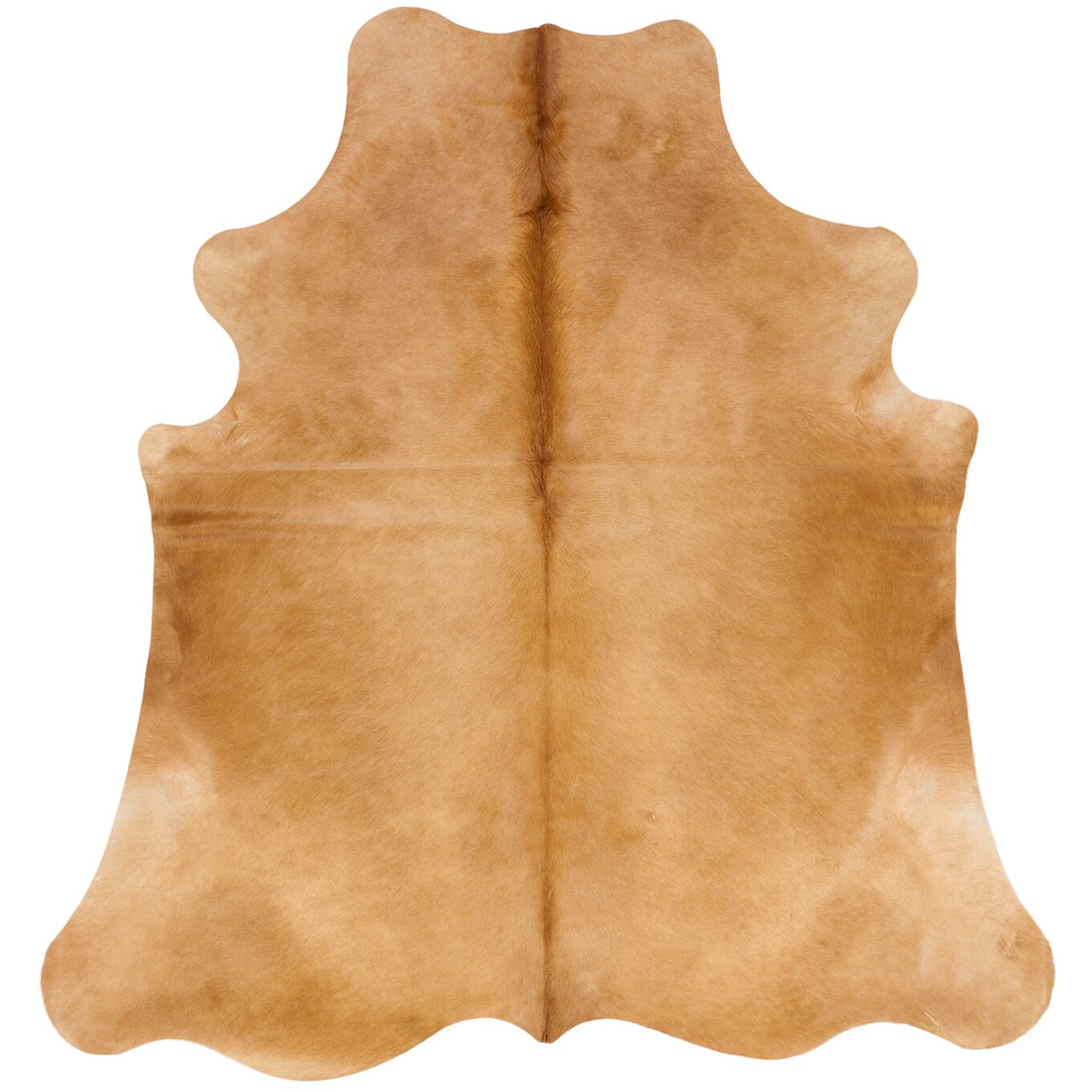 Tapis en peau de vache 234x221 cm - vue de dessus